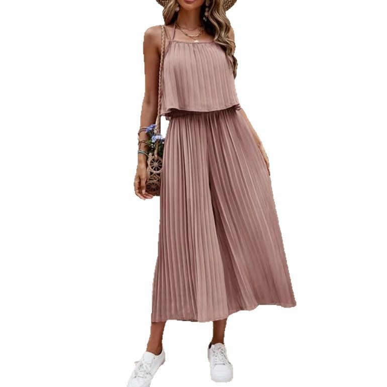 Damen Sommer Jumpsuit – Rückenfrei, Locker & Leicht | Strand- & Streetwear-Look